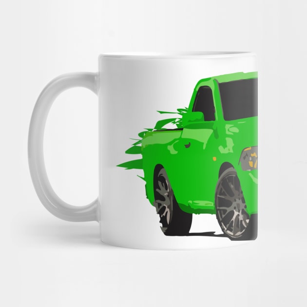 Dodge Ram green by mfz